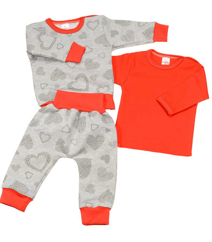 Mädchen 3tlg set sweatshirt - mädchen,